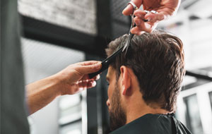 man haircut